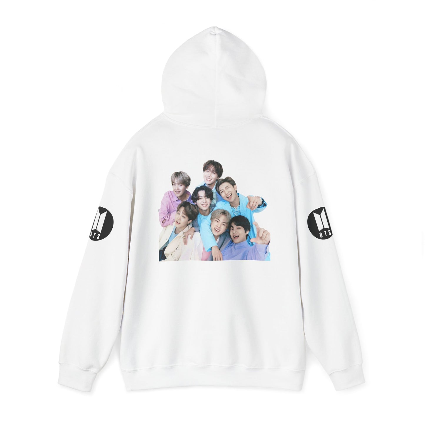 Unisex Heavy Blend™ BTS-Inspired Hoodie – Iconic Style for Every Fan