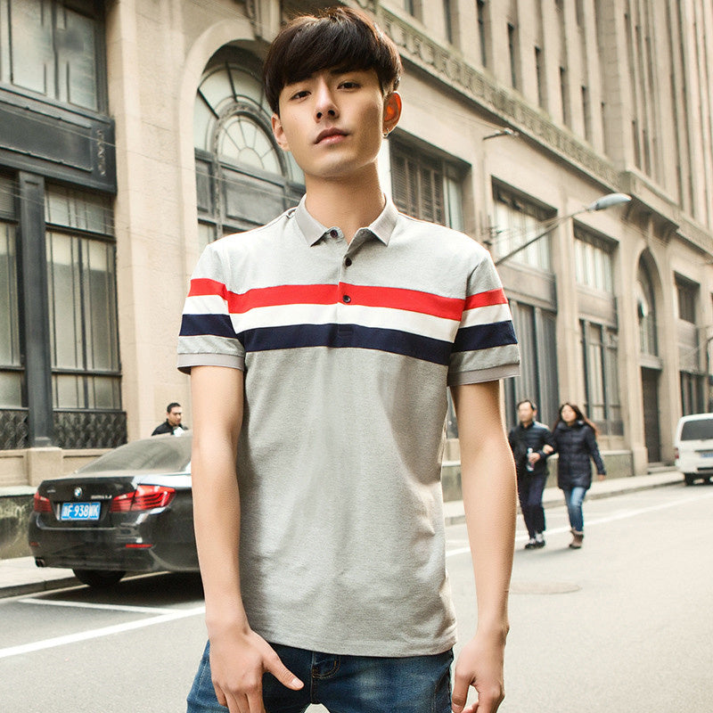 Men's striped T-shirt