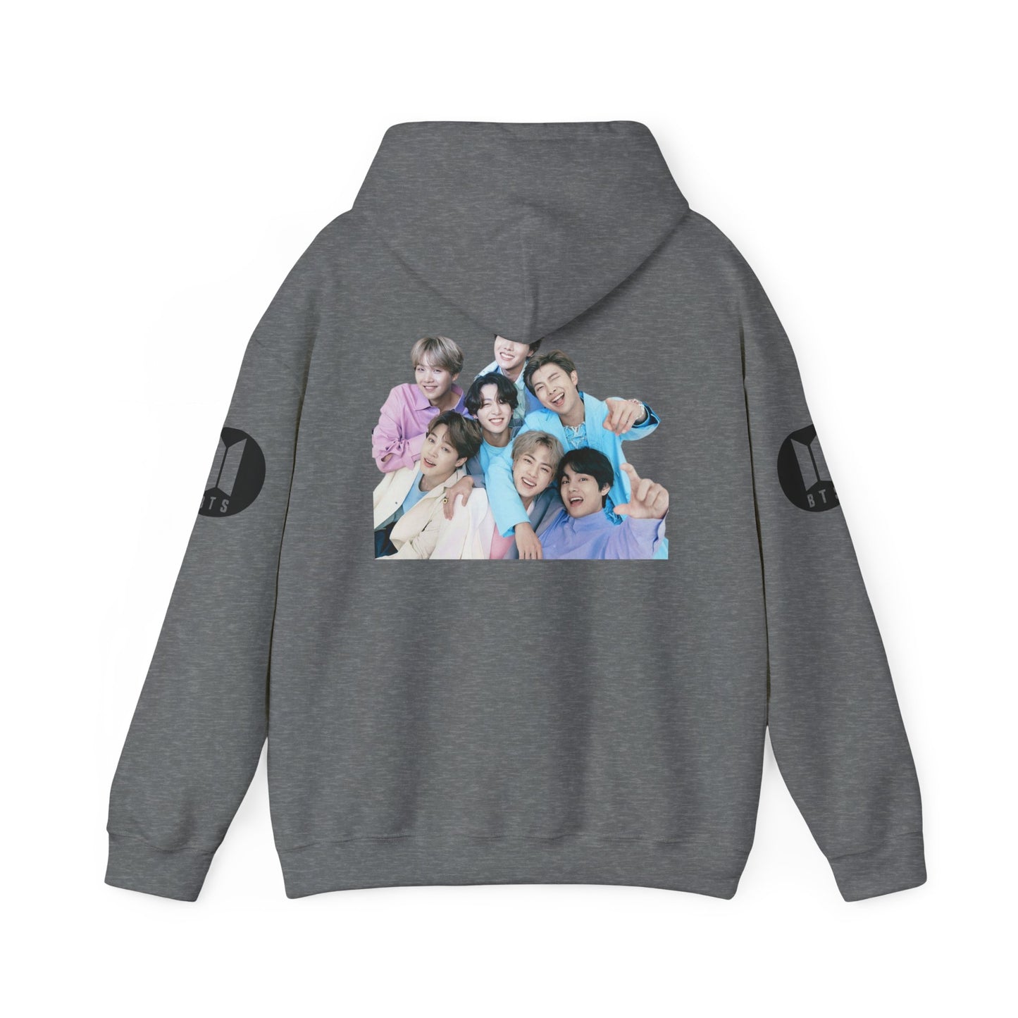 Unisex Heavy Blend™ BTS-Inspired Hoodie – Iconic Style for Every Fan