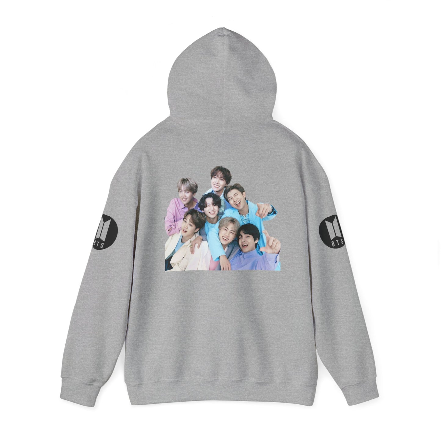 Unisex Heavy Blend™ BTS-Inspired Hoodie – Iconic Style for Every Fan