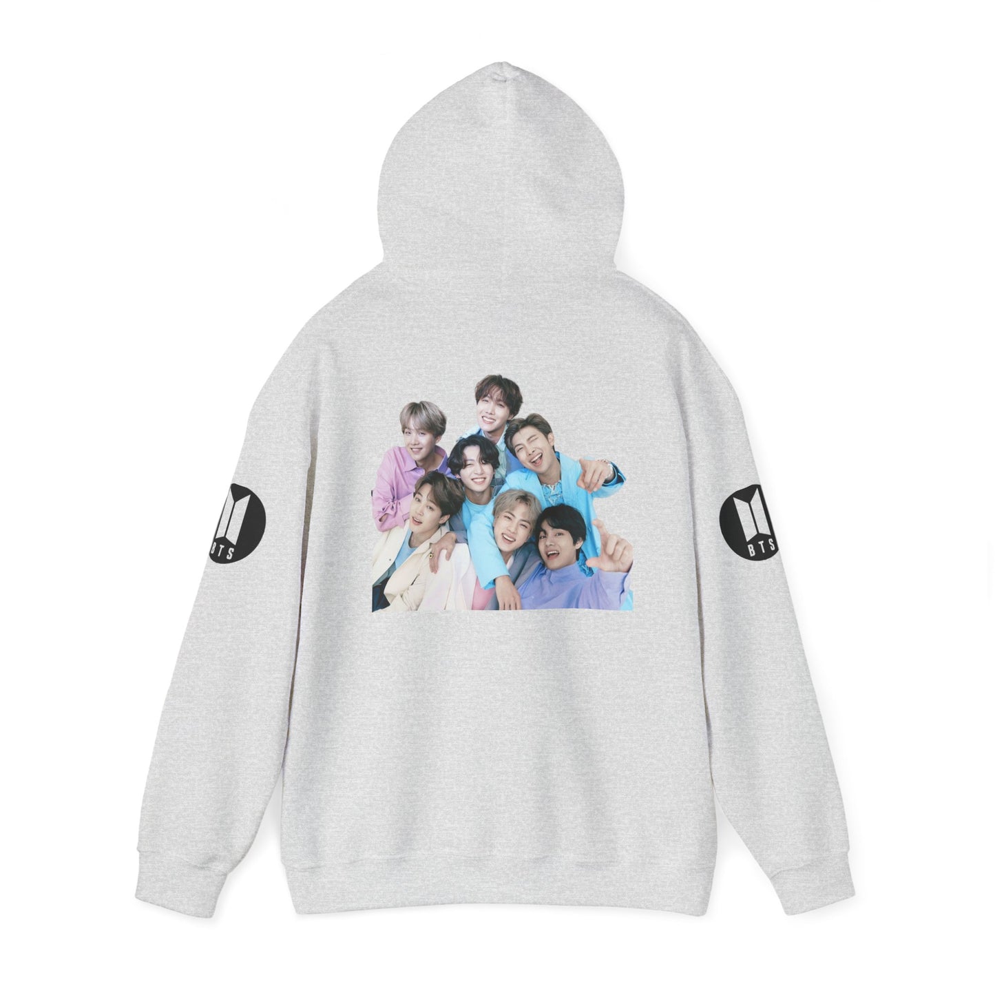 Unisex Heavy Blend™ BTS-Inspired Hoodie – Iconic Style for Every Fan