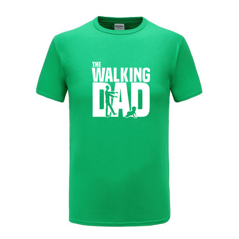 The Walking Dad Letter Print T-shirt