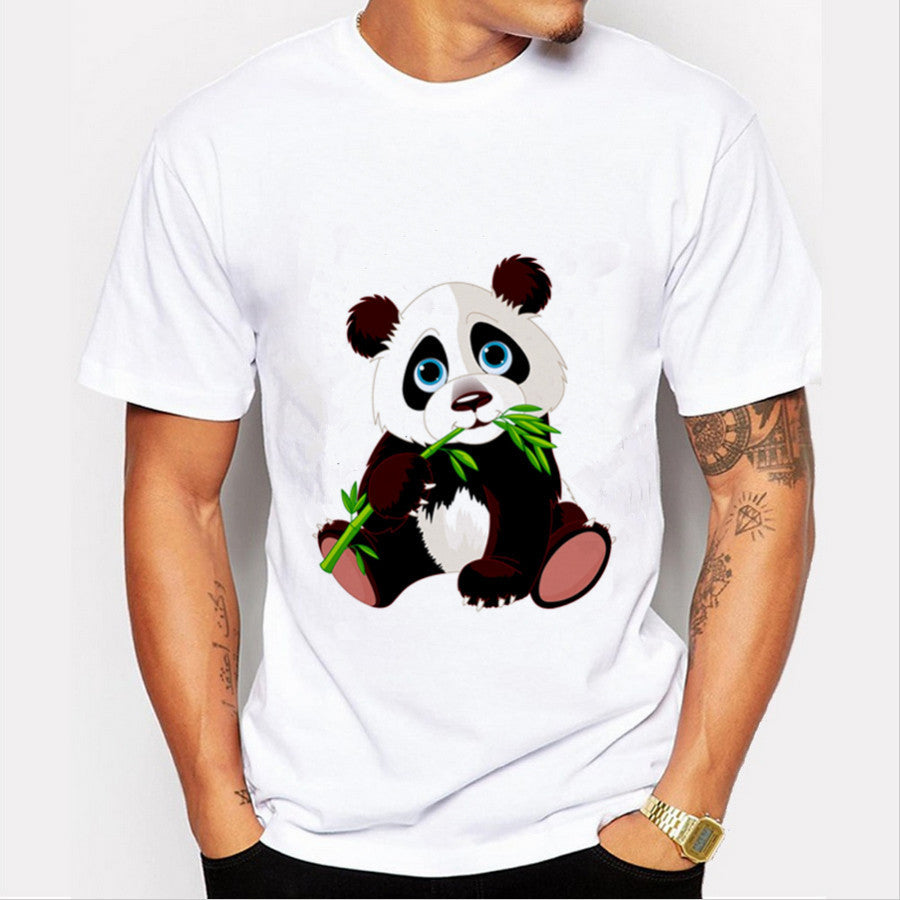 Panda expression new short sleeves