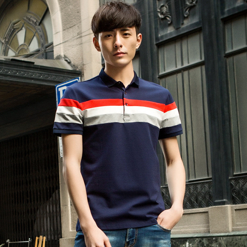 Men's striped T-shirt