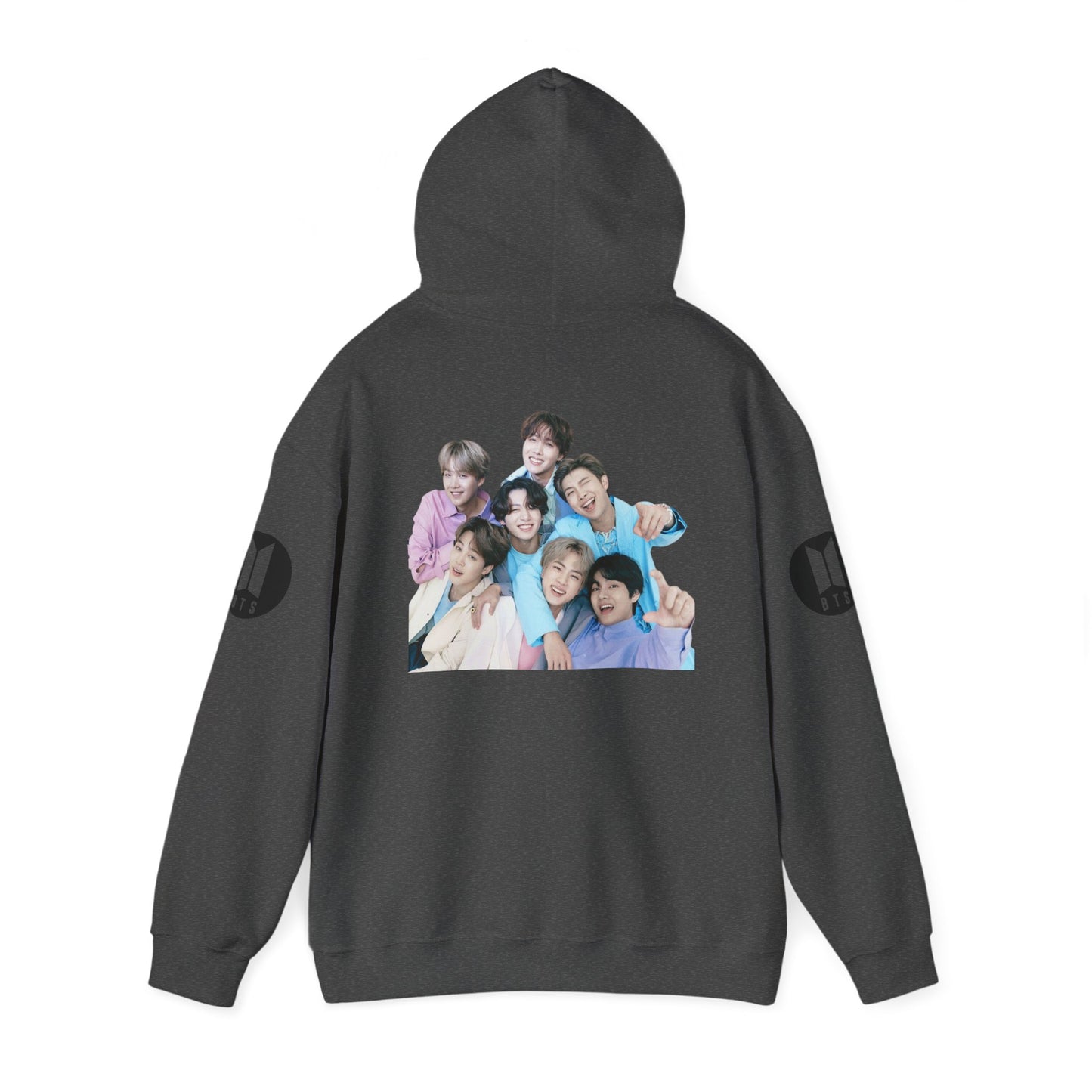 Unisex Heavy Blend™ BTS-Inspired Hoodie – Iconic Style for Every Fan