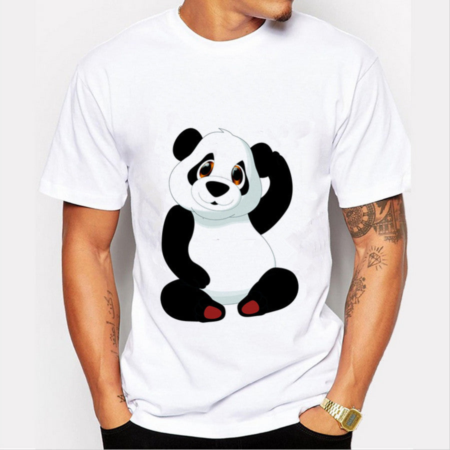 Panda expression new short sleeves