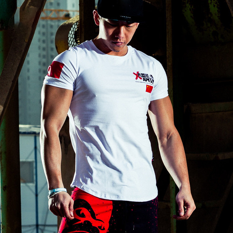 Sports fitness T-shirt