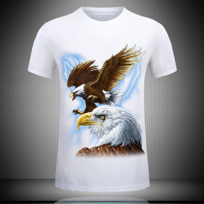 Men's short sleeve T-shirt 3d digital printing