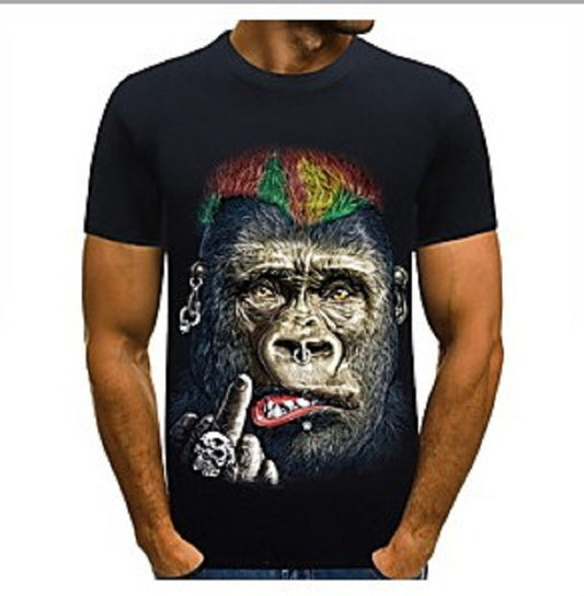 Men's 3D Digital Print T-shirt