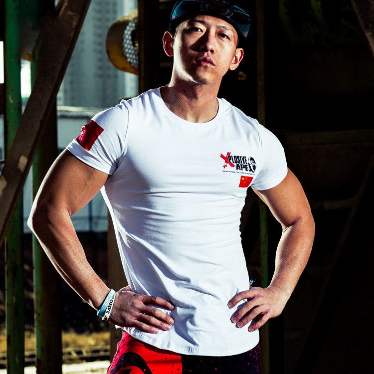 Sports fitness T-shirt