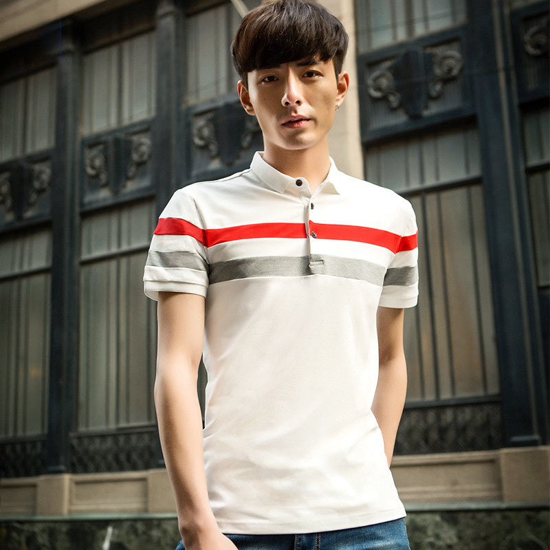 Men's striped T-shirt