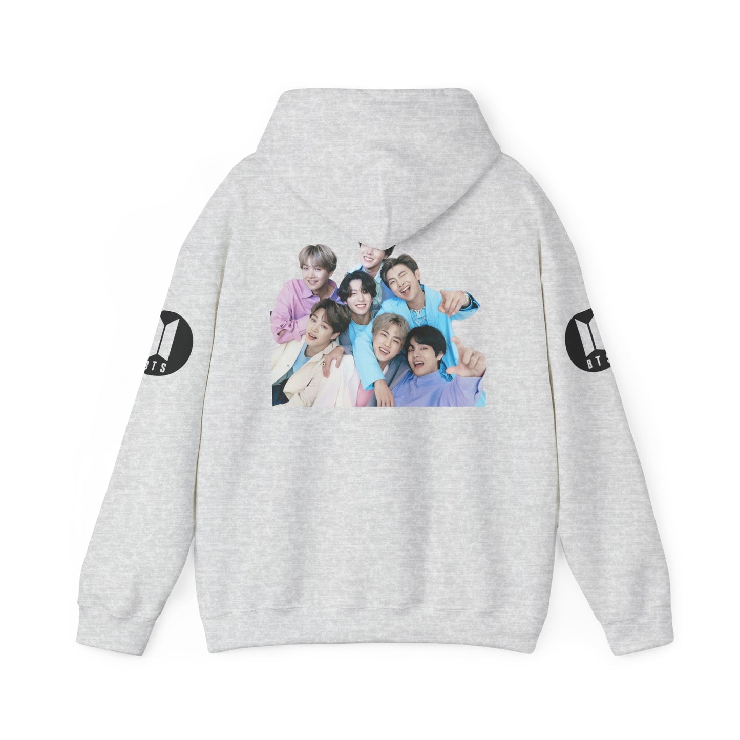 Unisex Heavy Blend™ BTS-Inspired Hoodie – Iconic Style for Every Fan