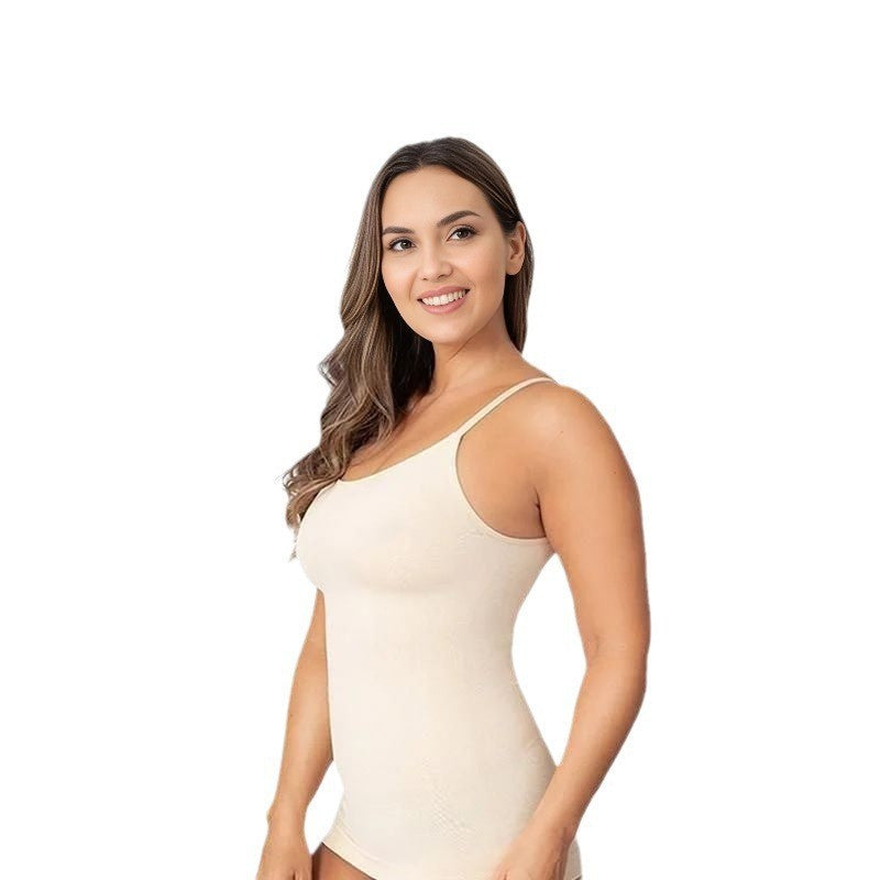 Seamless High Elastic Body Shaping Camisole For Women